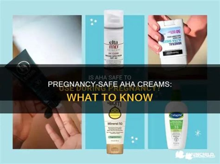 Are aha safe during pregnancy?