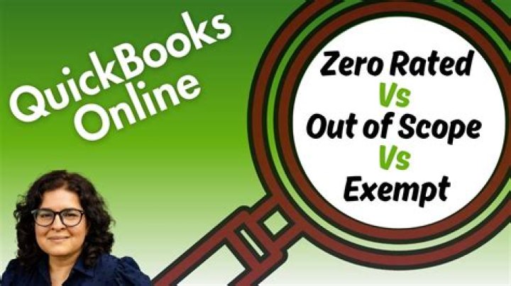 Are books zero rated or exempt?