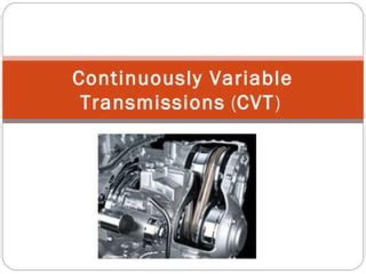 Are continuously variable transmission?