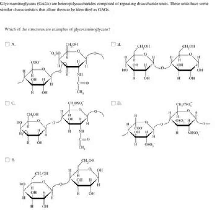 Are heteropolysaccharides composed of repeating disaccharide units?