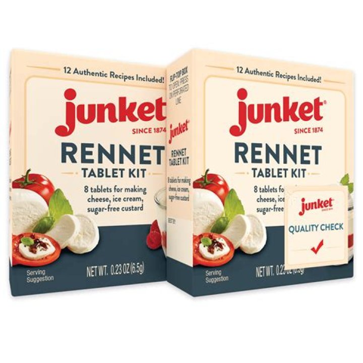 Are junket tablets rennet?