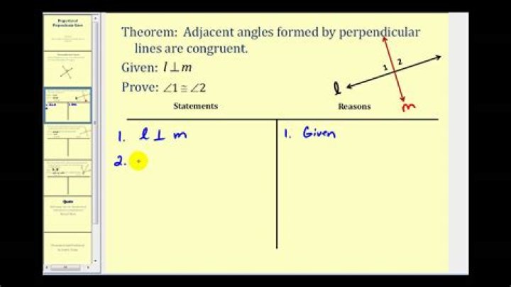 Are perpendicular lines congruent?