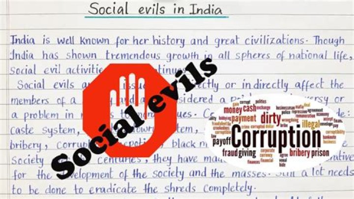 Are the social evils?