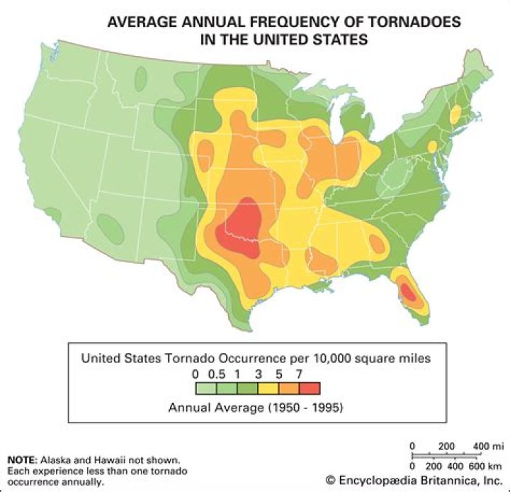 Are tornadoes only in the us?