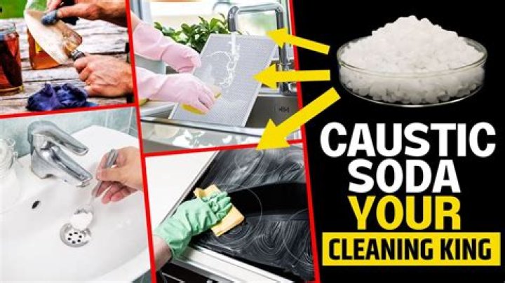 By carbonated soda for cleaning?