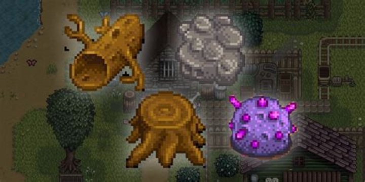 Can bombs destroy trees stardew valley?