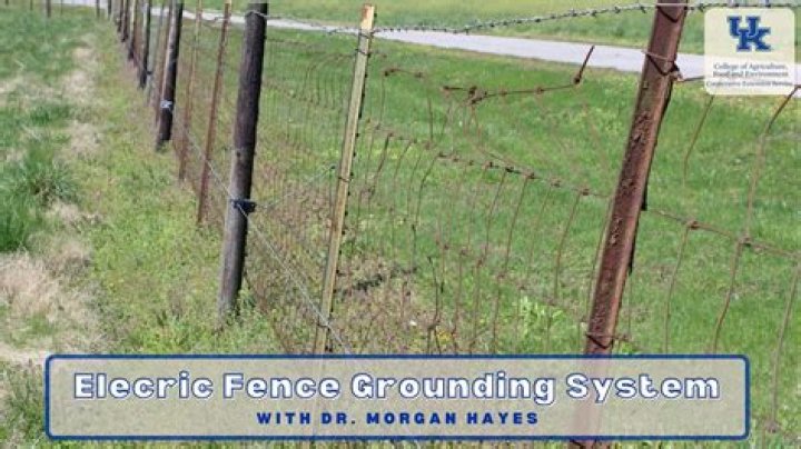 Can i use rebar to ground electric fence?