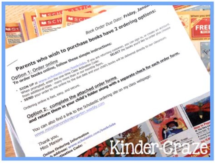 Can parents order directly from scholastic?