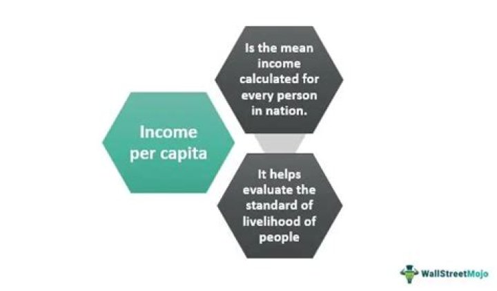 Can per capita income?