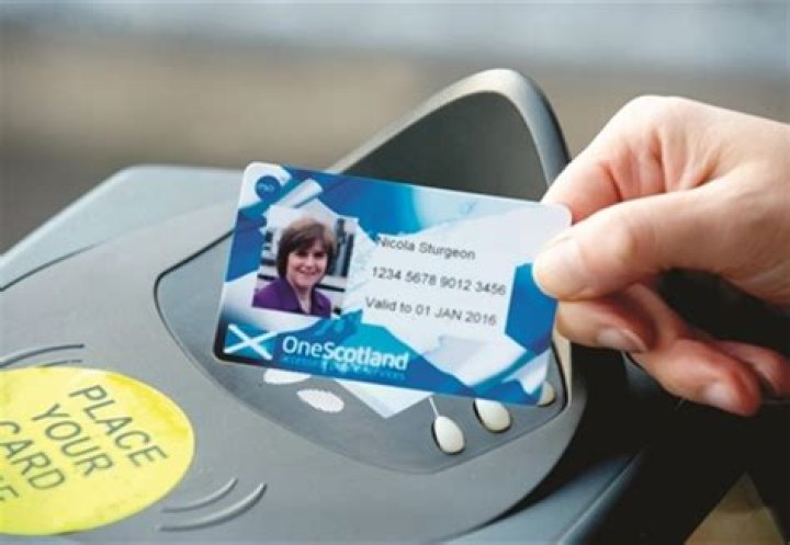 Can saltire card be used on trains?