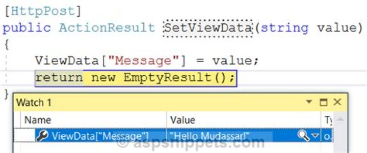Can we use viewdata in jquery?