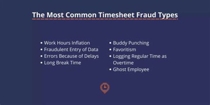 Can you go to jail for falsifying a timecard?