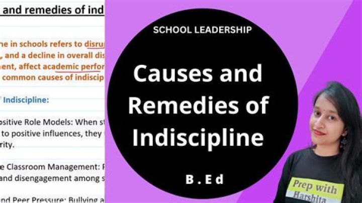 Can you say indiscipline?