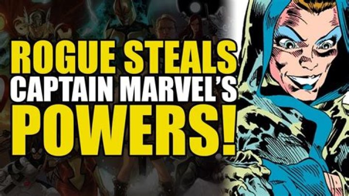 Did rogue take captain marvel's powers?