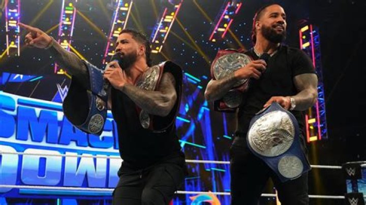 Did the usos win the tag team titles?