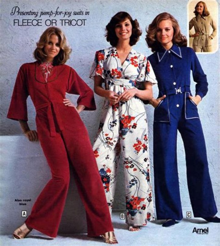 Did they wear jumpsuits in the 70s?