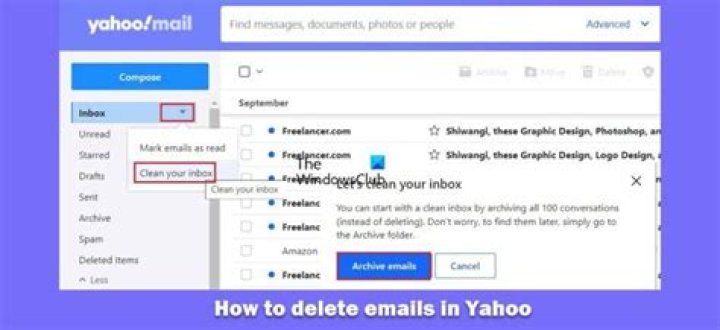 Did yahoo mail delete emails?