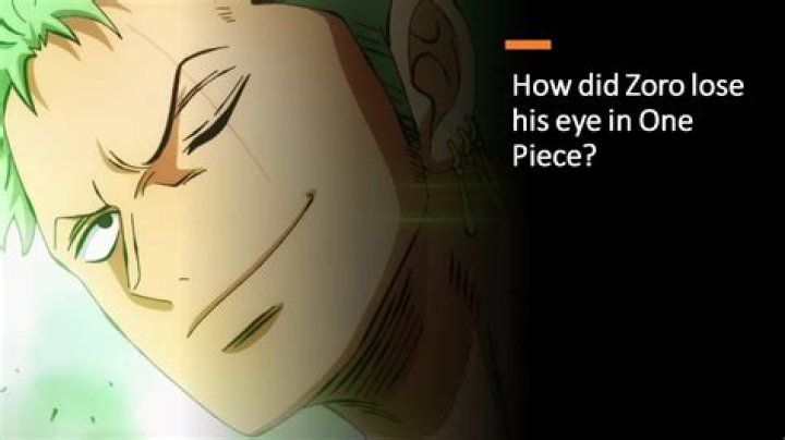 Did zoro die in one piece?