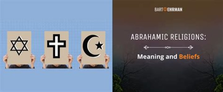 Do abrahamic religions believe in one god?
