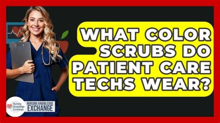 Do ots wear scrubs?