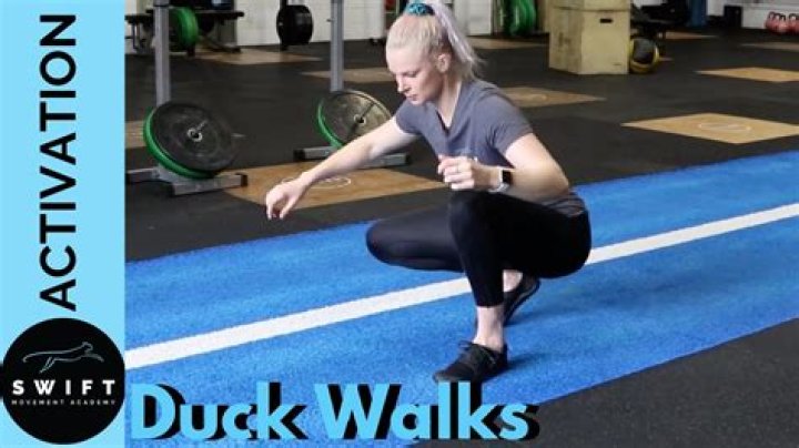 Do the duck walk?