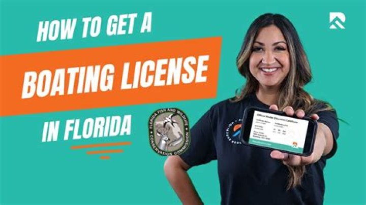 Do you need a license to drive a boat in florida?