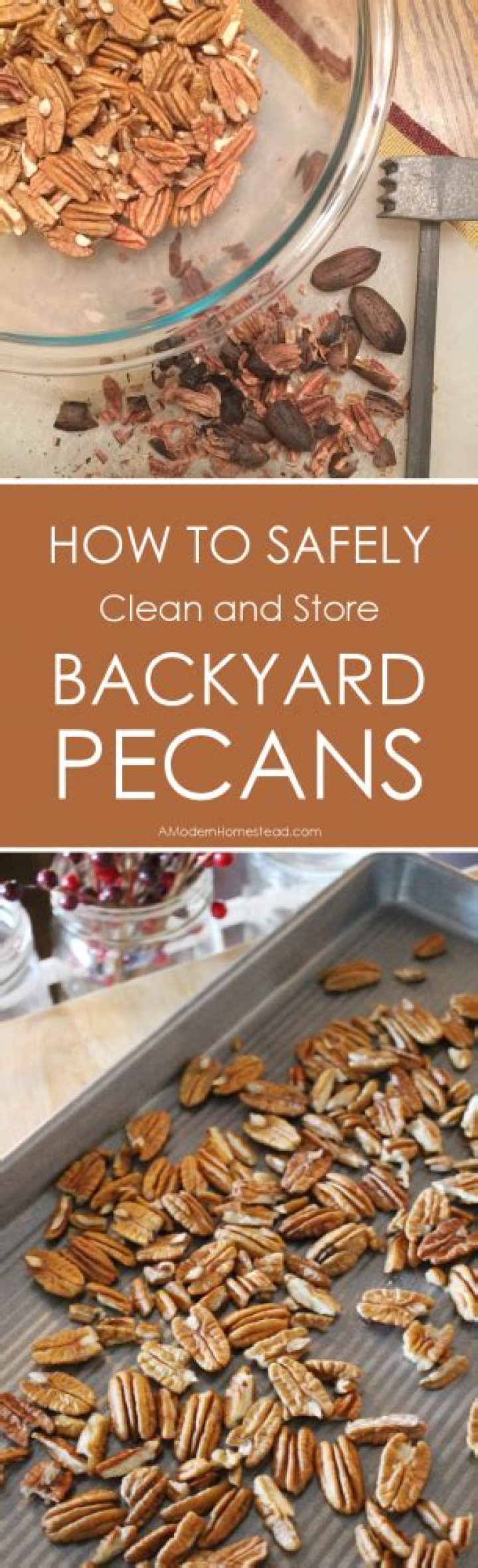 Do you wash pecans after shelling them?