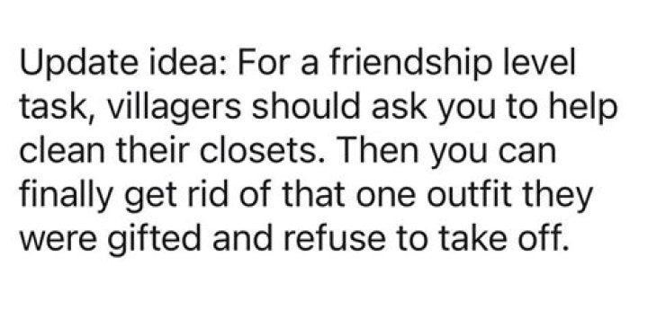 Does complaining to isabelle reset friendship?