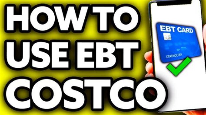 Does costco accept ebt cards?