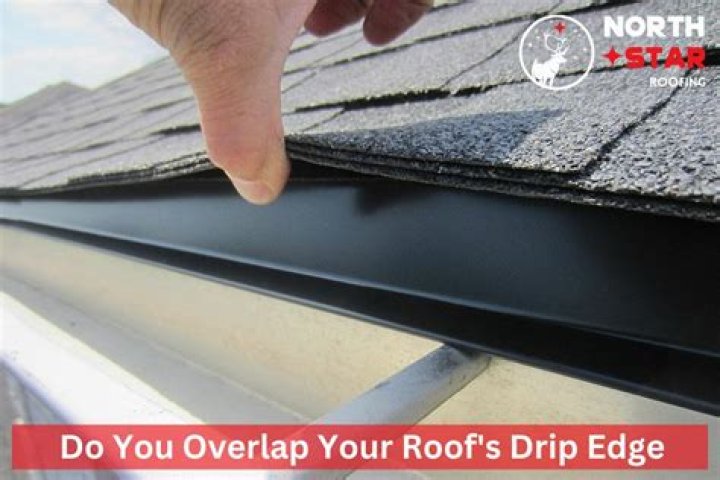 Does drip edge overlap?