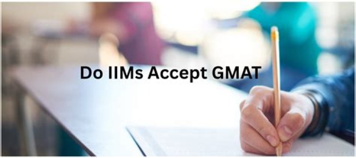 Does iim accept gmat?