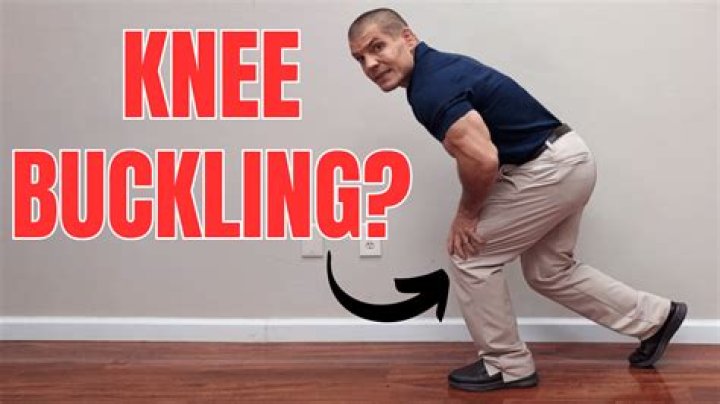 Does knee buckling go away?