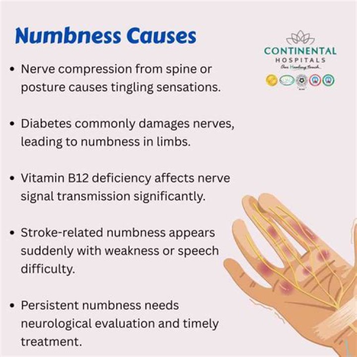 Does numbness mean nerve damage?