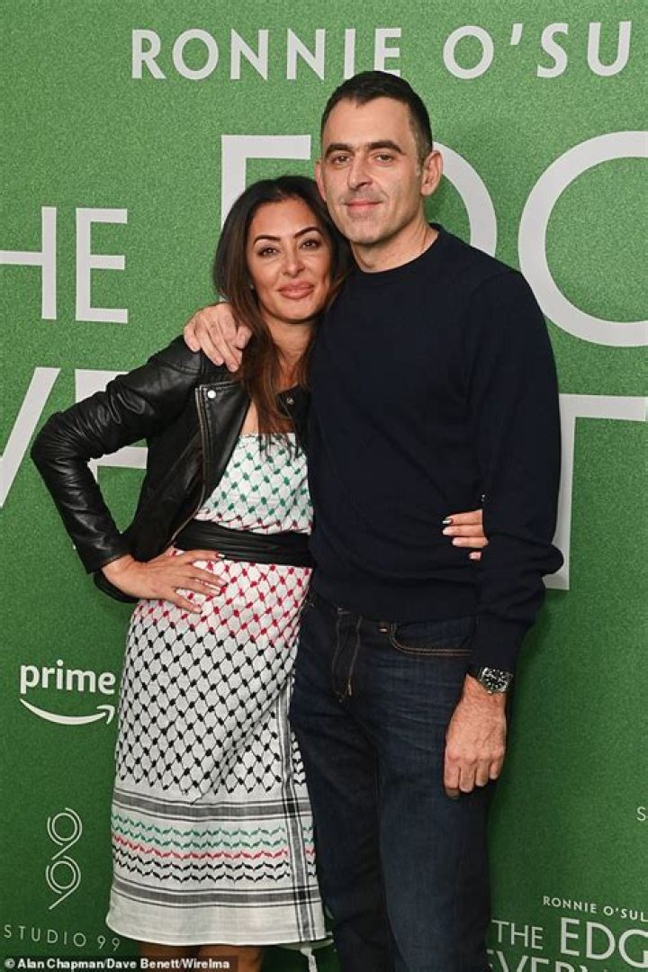 Does ronnie o'sullivan have a wife?