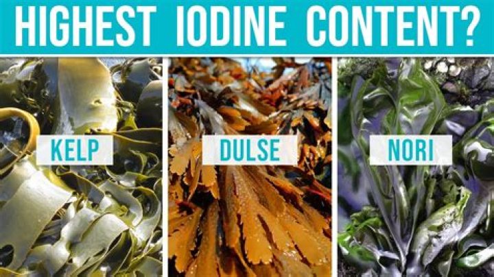 Does sea water contains iodine?