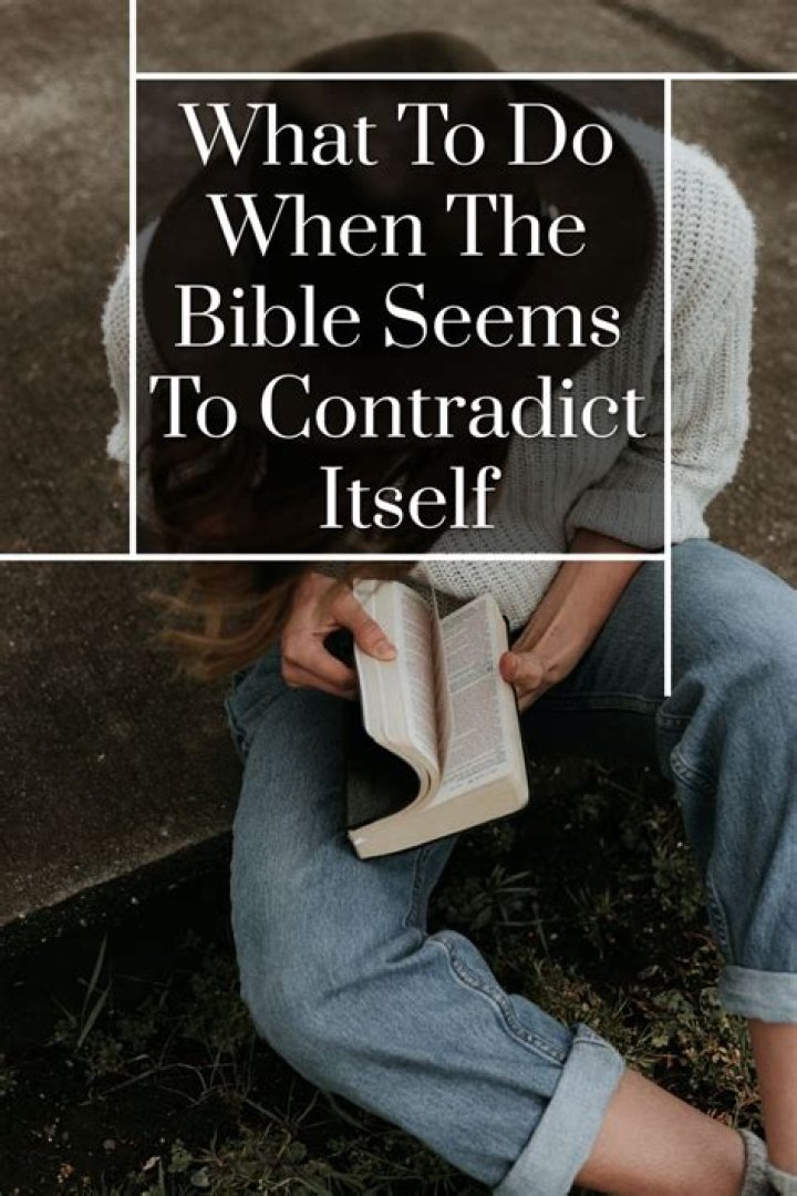 Does the bible contradicts itself?