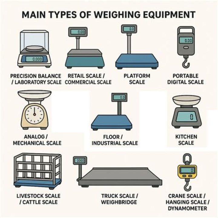 Does weighing machine show weight?