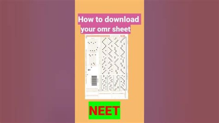 Has nta release omr sheet?