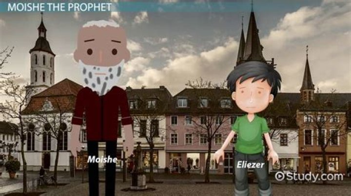 How did moshe the beadle change what is the cause of this change?