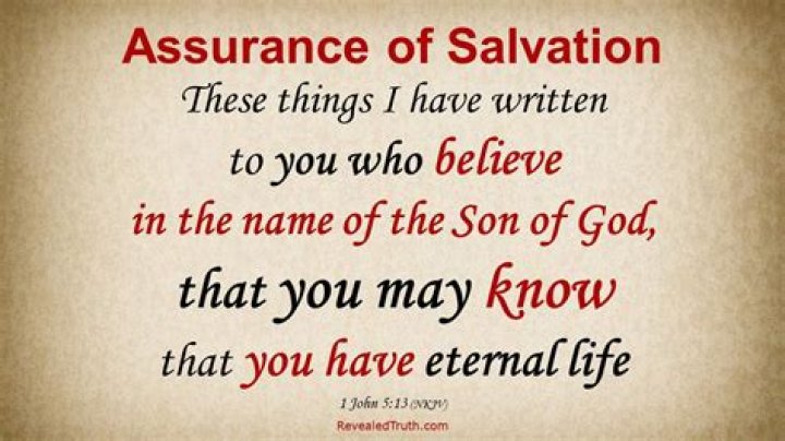 How is assurance of salvation?