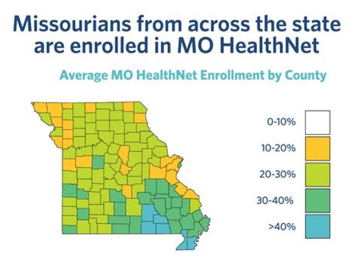 How many missourians are on medicaid?