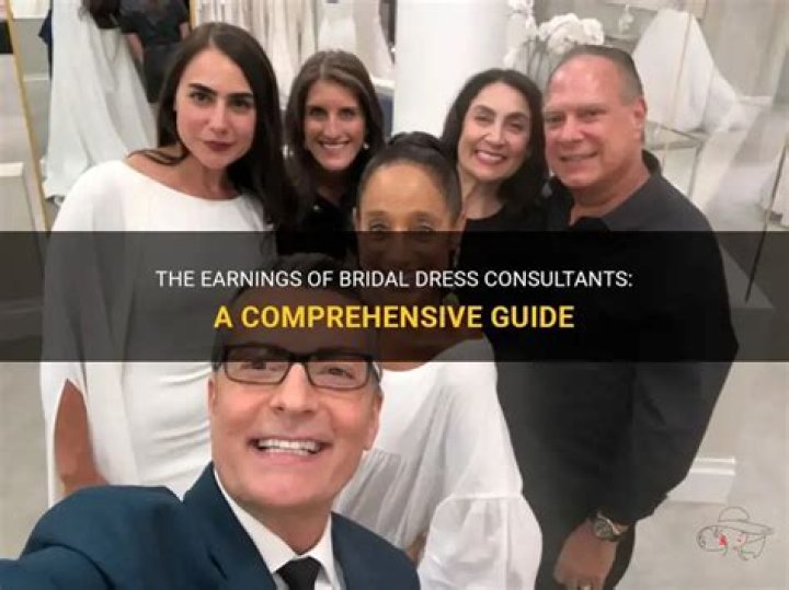 How much do bridal consultants make?