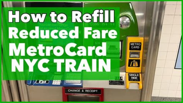 How much is reduced fare metrocard?