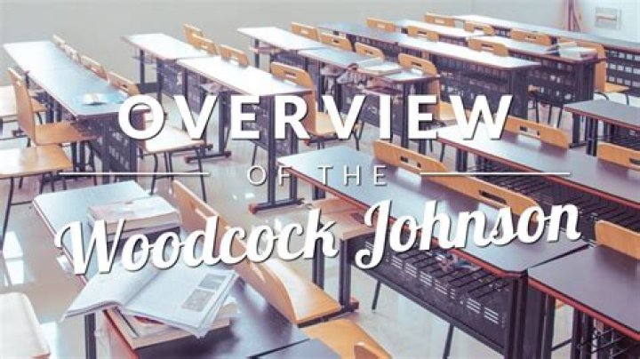 How much is the woodcock johnson?