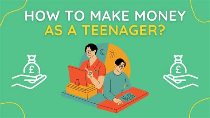 How teenager can earn money?