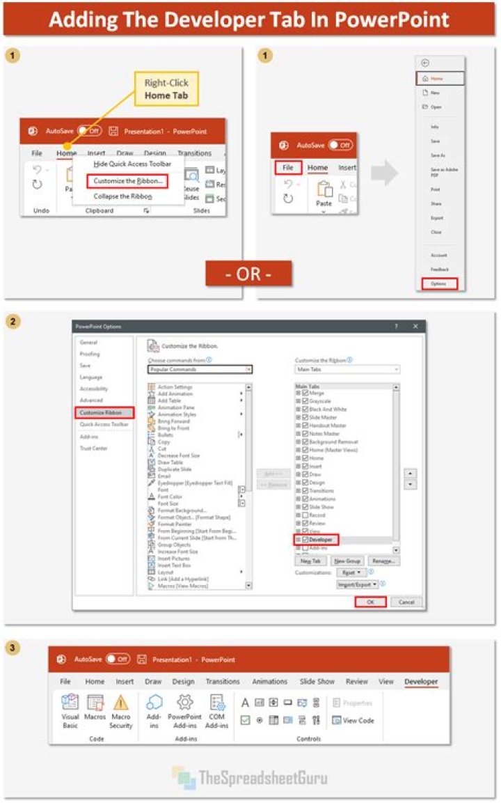 How to add datapoint tab in powerpoint?