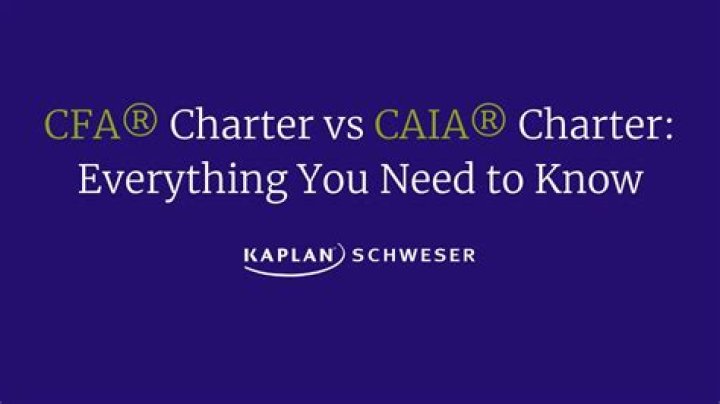 How to charter caia?