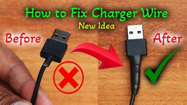 How to fix a broken charger?