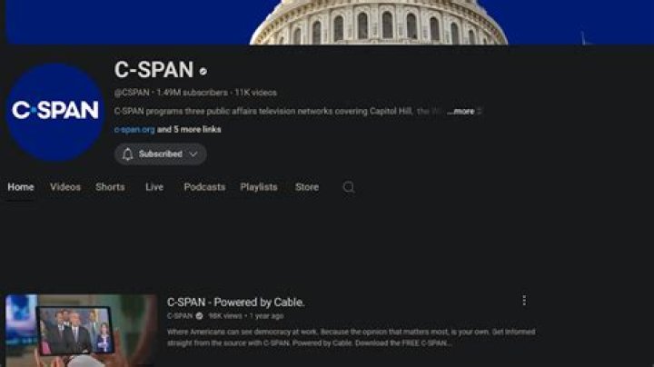 How to get cspan without cable?