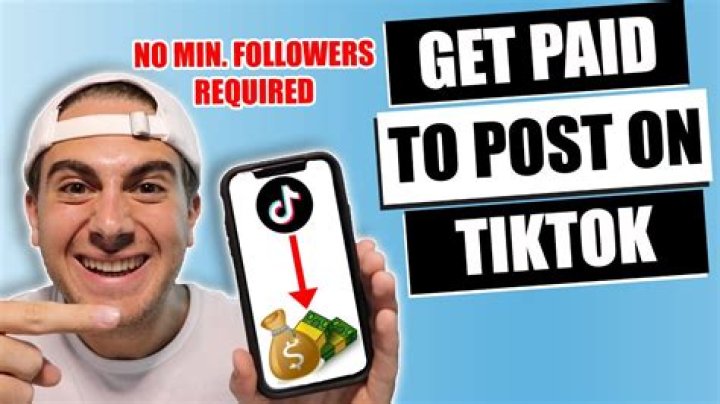 How to get paid on tiktok?